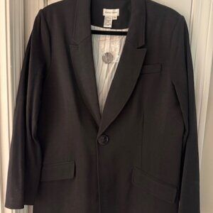 Newport News Black Boyfriend Blazer